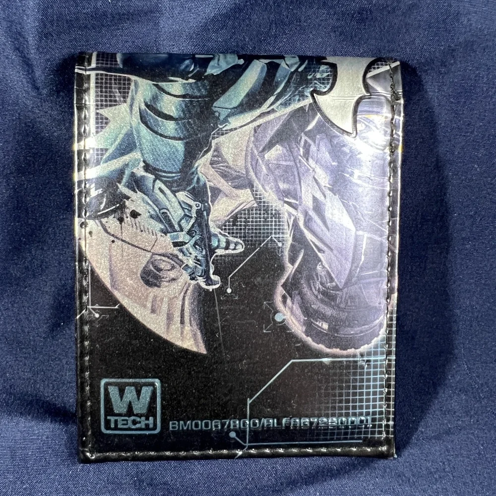 DC Comics Wallet Black Bi-Fold Batman Organize ID Window Superhero Comic Book